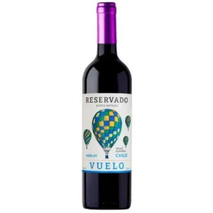 VINHO TINTO MEIO SECO MERLOT VUELO RESERVADO 750ML