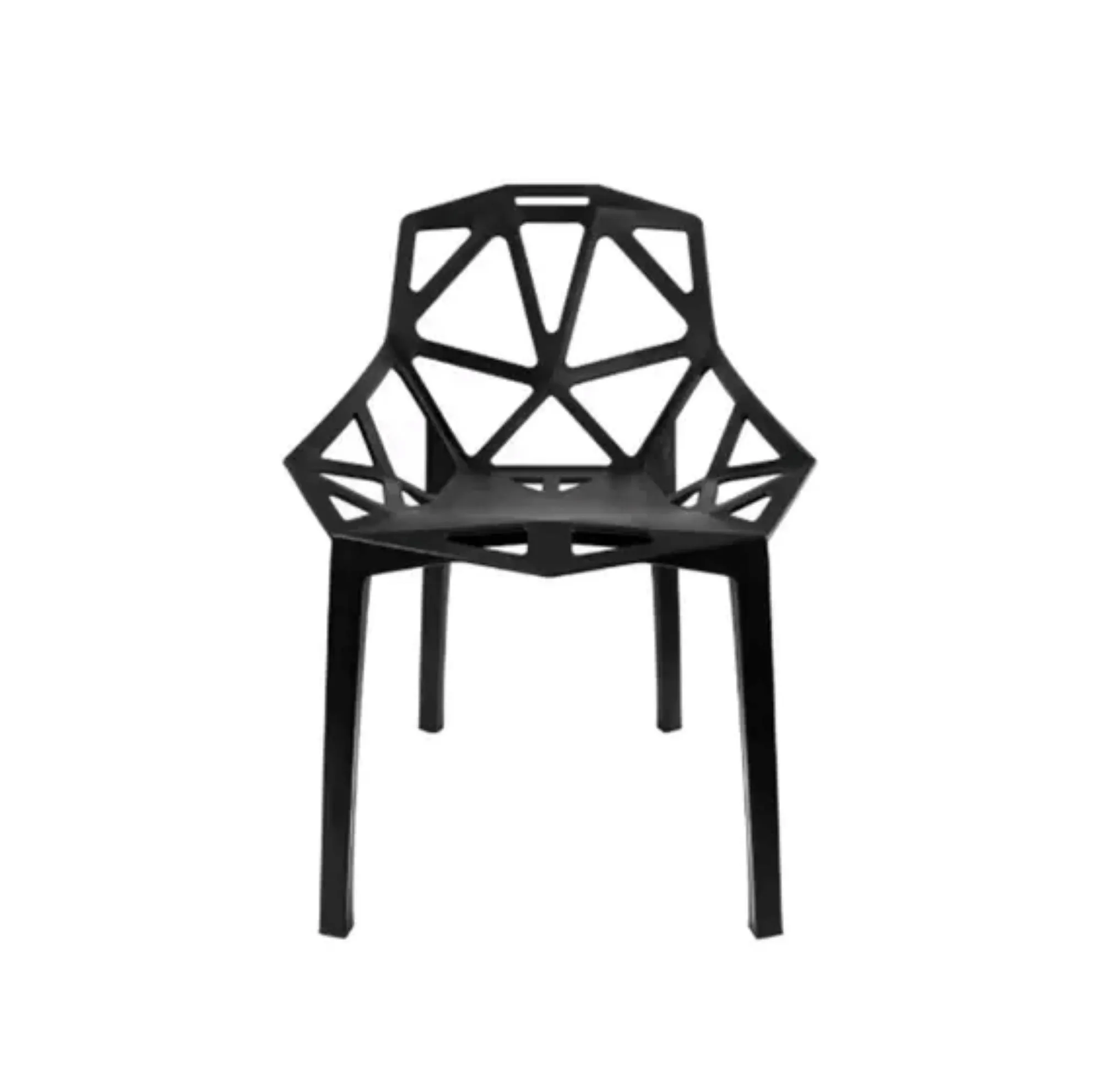 CADEIRA PENELOPE POLYPLAST PRETA