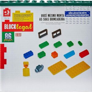 BLOCK LEGAL 86 PEÇAS
