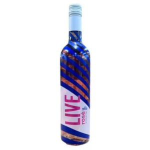 VINHO ROSE MEIO SECO LIVE VALLE CENTRAL 750ML