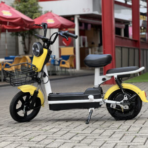 SCOOTER ELETRICA MOTOR 350W CHUMBO AMARELO CANARIO