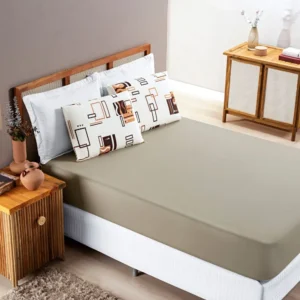 JOGO CAMA QUEEN 03 PEÇAS MALHA SORTIDO