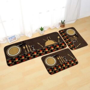 JOGO DE COZINHA 3 PEÇAS LINHO (75X75) 117X45