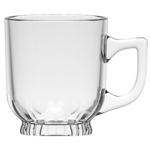 JOGO 6 XÍCARAS CAFÉ EM VIDRO ORLANDO 90ML