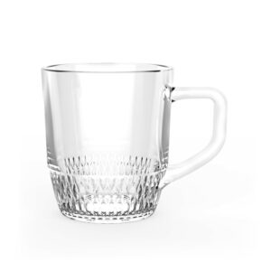 JOGO 6 XÍCARAS CAFÉ EM VIDRO STANLEY ROOTS 90ML