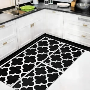KIT 3 PEÇAS DE TAPETE DE COZINHA