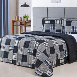 KIT COBRELEITO 3 PEÇAS MICROPERCAL ESTAMPADO QUEEN 2,20X2,50 SORTIDO