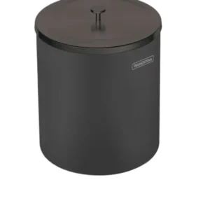 LIXEIRA PARA BANHEIRO 5 LITROS TAMPA PRETA