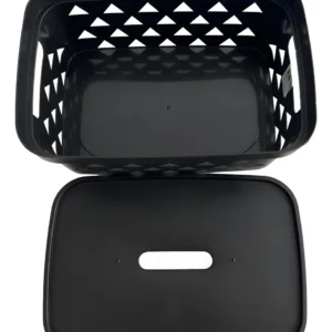 ORGANIZADOR COM TAMPA TRIÂNGULOS 14 LITROS