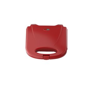SANDUICHEIRA ELETRICA VERMELHO 127V GRILL 2 EM 1