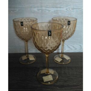 TAÇA GIN ABACAXI CRISTAL 500ML BRONZE