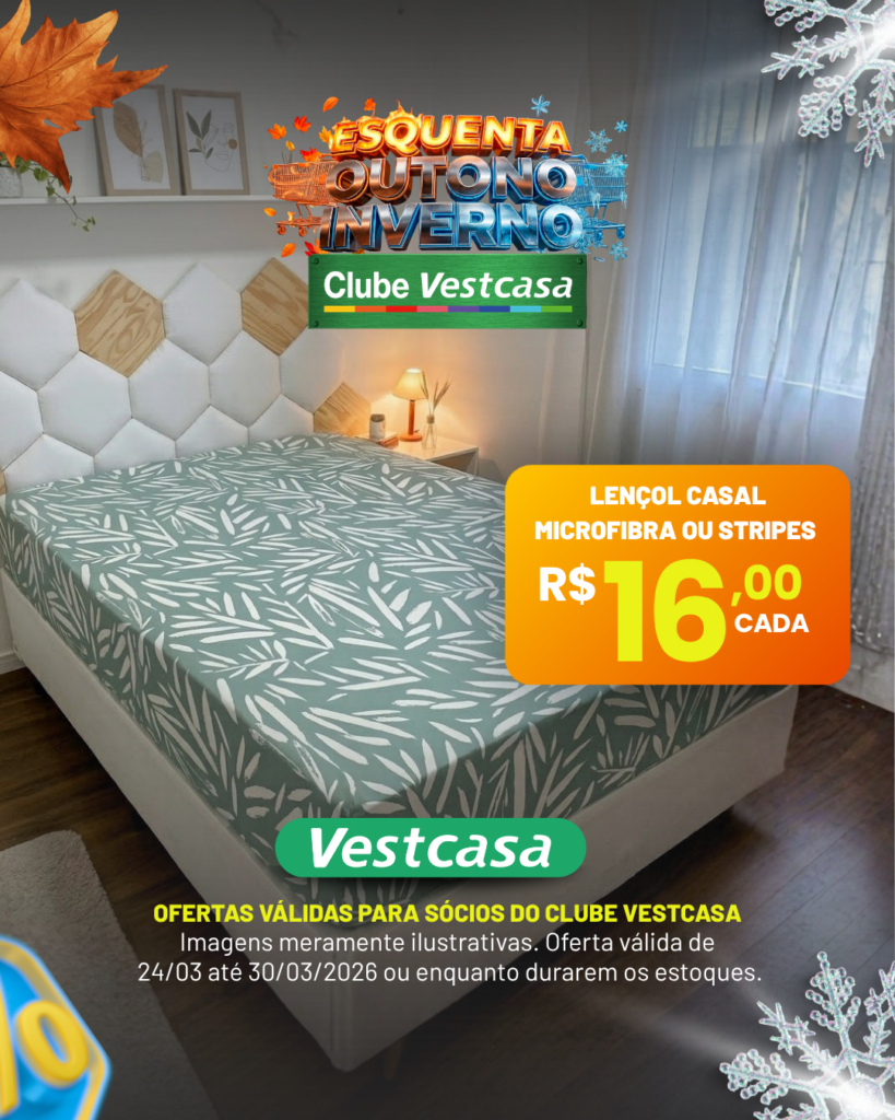 LENÇOL CASAL MICROFIBRA OU STRIPES