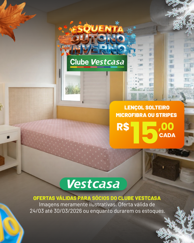 LENÇOL SOLTEIRO MICROFIBRA OU STRIPES