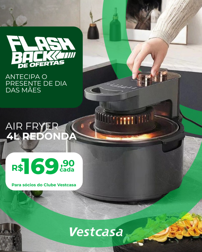 AIR FRYER 4L REDONDA