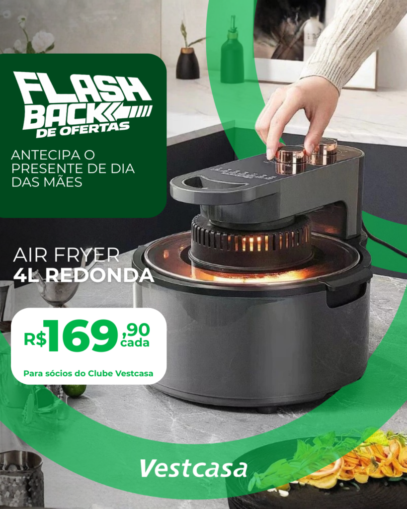 AIR FRYER 4L REDONDA