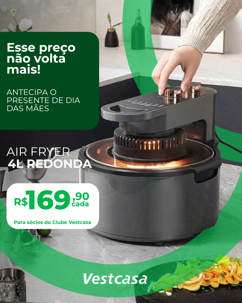 AIR FRYER 4L REDONDA