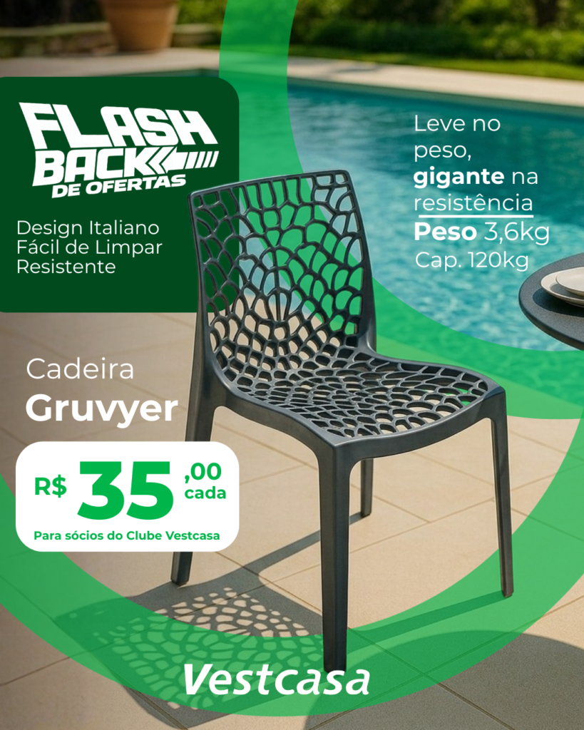 CADEIRA GRUVYER PRETA