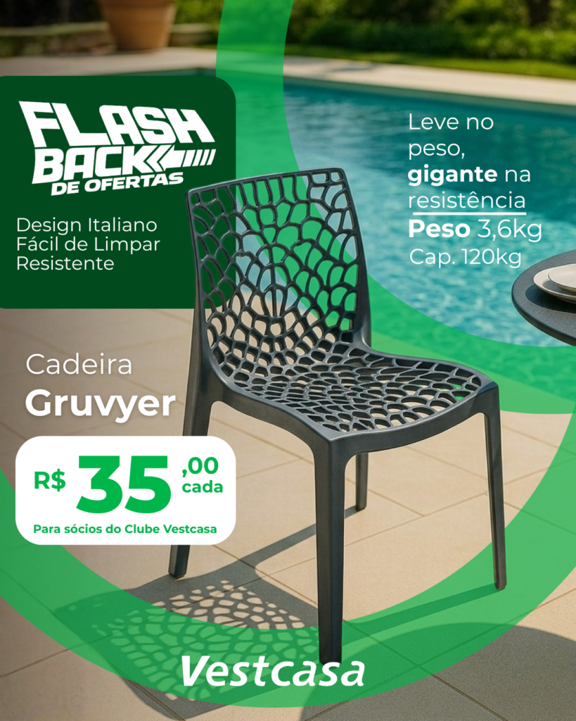 CADEIRA GRUVYER PRETA