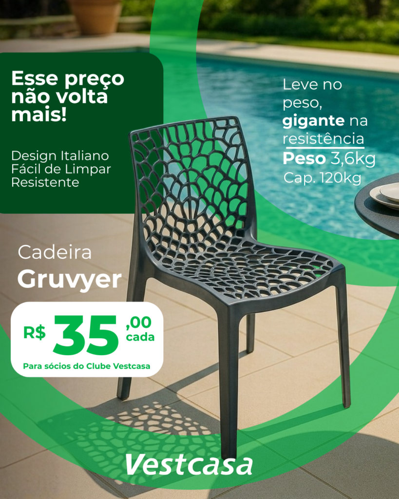 CADEIRA GRUVYER PRETA