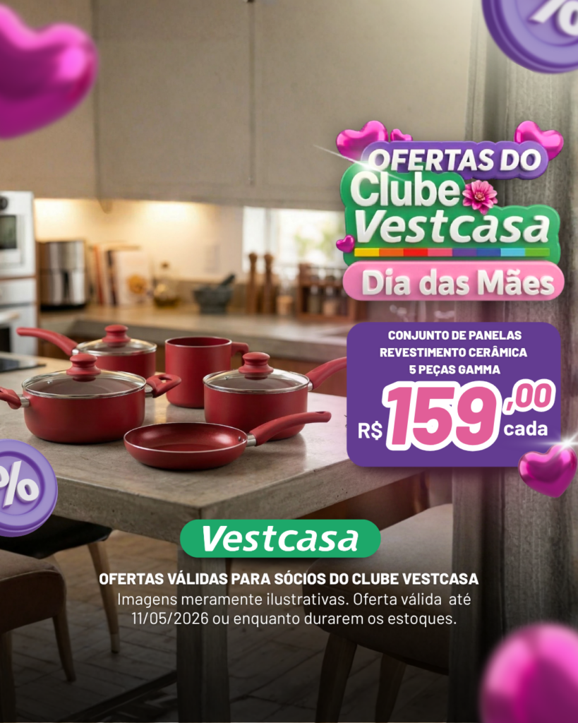 CONJUNTO DE PANELAS REVESTIMENTO CERÂMICA 5 PEÇAS GAMMA