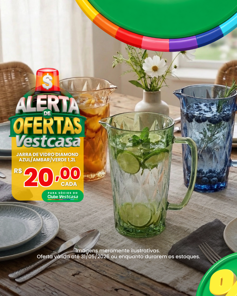 JARRA DIAMOND 1,2L AMBAR/AZUL/VERDE
