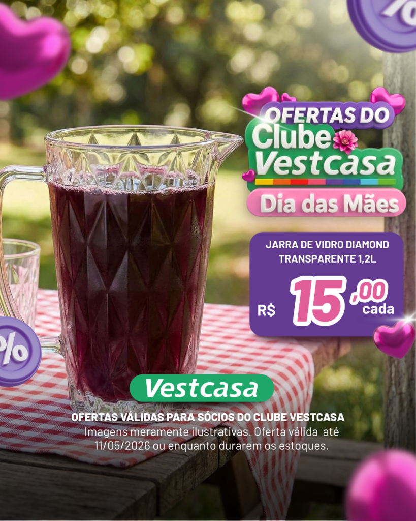 JARRA DIAMOND TRANSPARENTE 1,2L