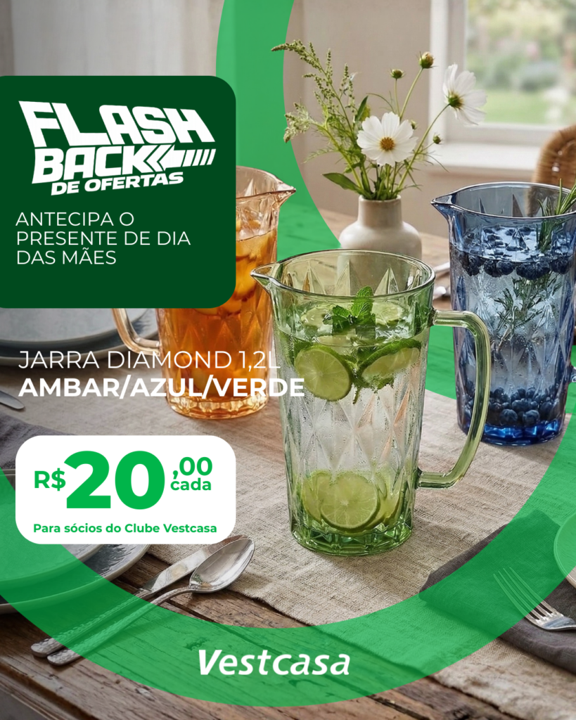 JARRA DIAMOND 1,2L AMBAR/AZUL/VERDE