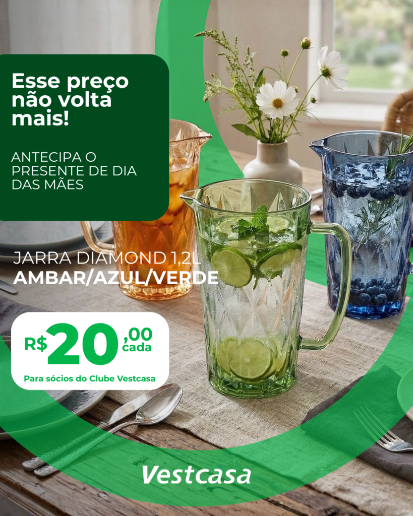 JARRA DIAMOND 1,2L AMBAR/AZUL/VERDE