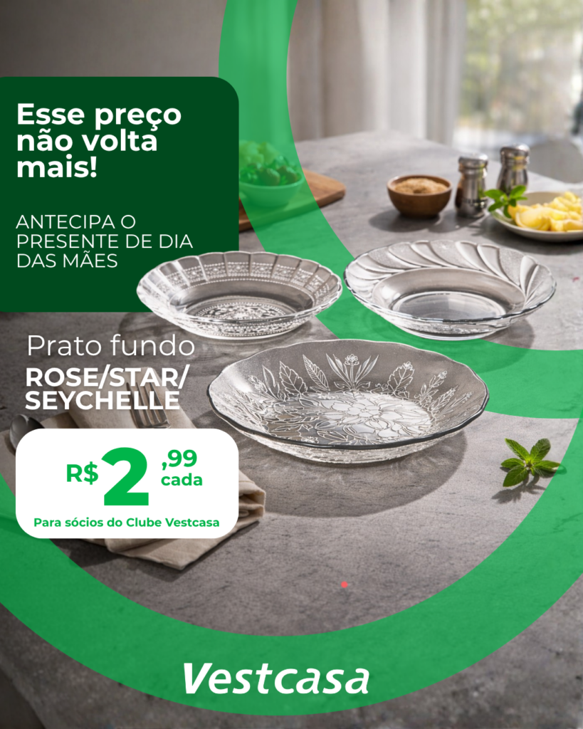 PRATO FUNDO ROSE/STAR/SEYCHELLE