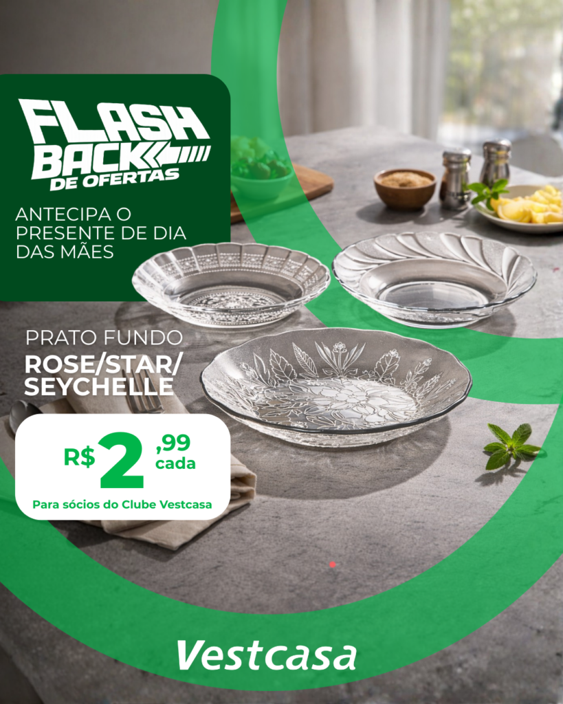 PRATO FUNDO ROSE/STAR/SEYCHELLE