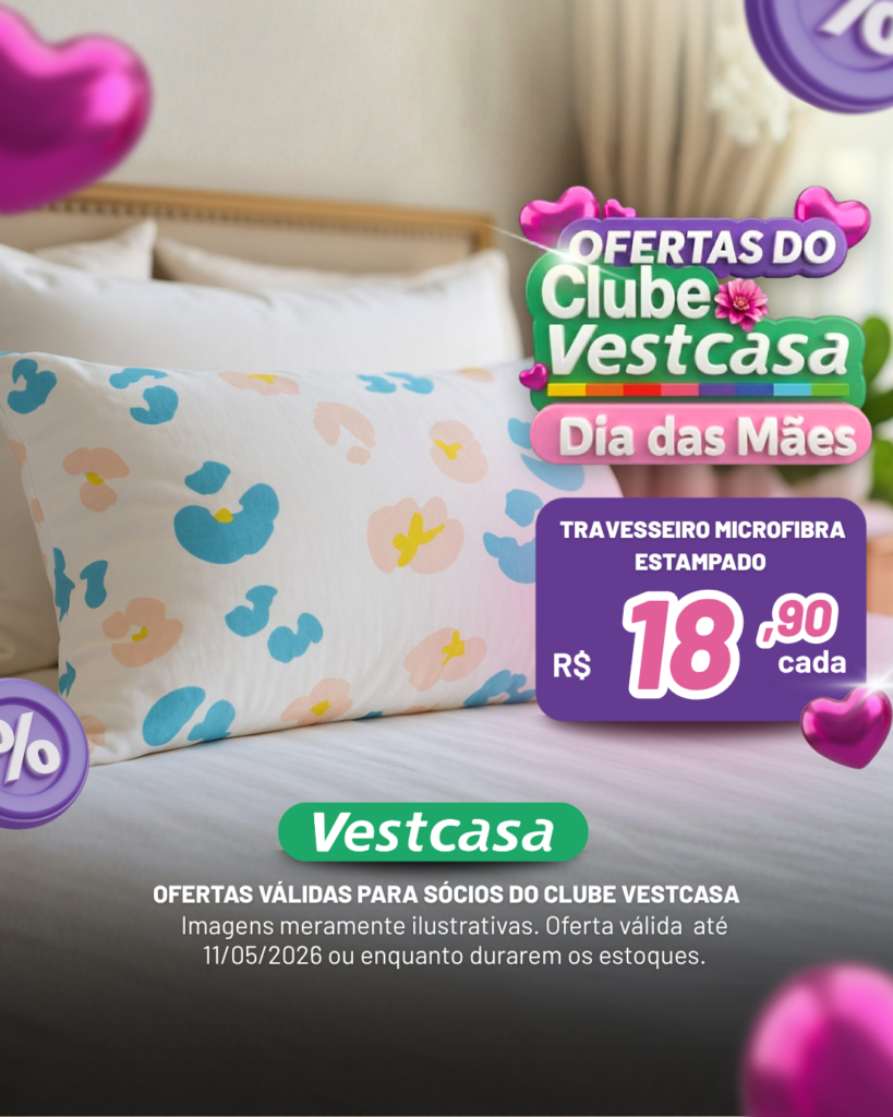 TRAVESSEIRO MICROFIBRA ESTAMPADO