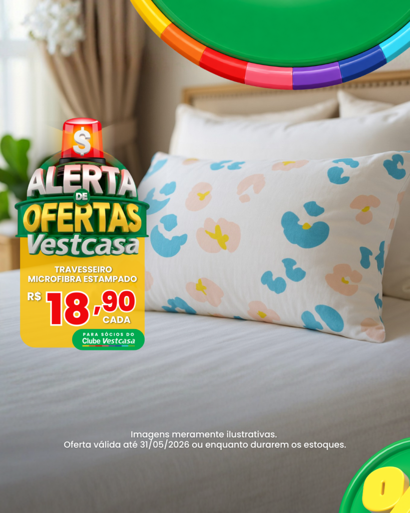 TRAVESSEIRO MICROFIBRA ESTAMPADO