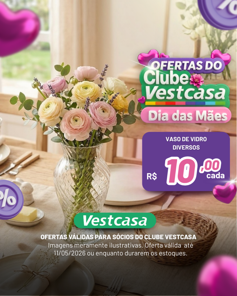 VASO DE VIDRO DIVERSOS