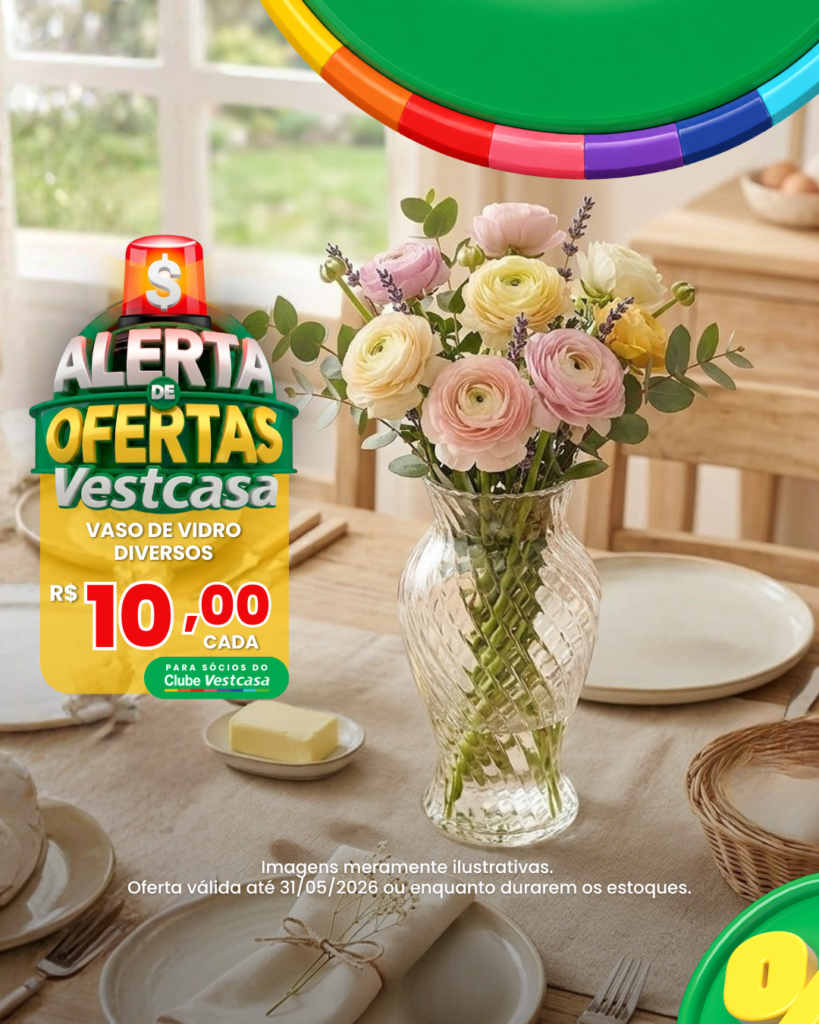 VASO DE VIDRO DIVERSOS