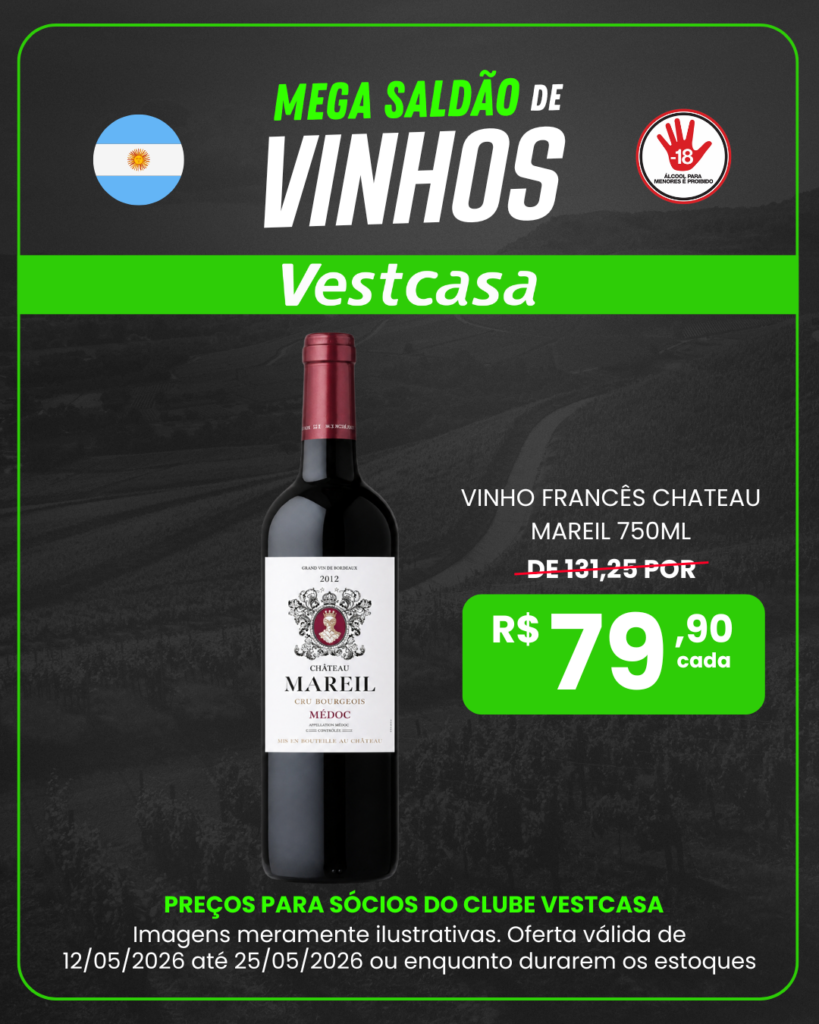 VINHO FRANCÊS CHATEAU MAREIL 750ML