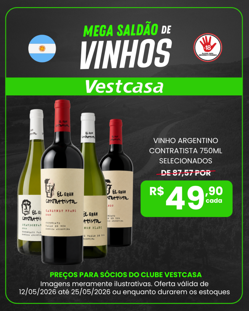 VINHO ARGENTINO CONTRATISTA 750ML SELECIONADOS